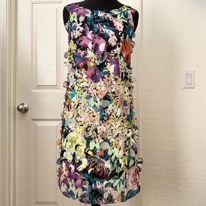 Diane von Furstenberg Silk Floral Dress